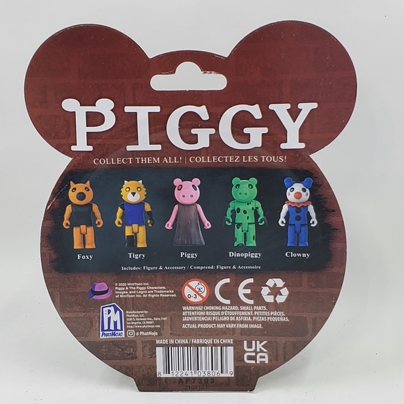 New Piggy Series 1 Tigry Action Figure Figurine Toy Exclusive DLC Code Roblox - Picture 4 of 4